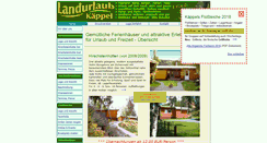 Desktop Screenshot of natururlaub.biz